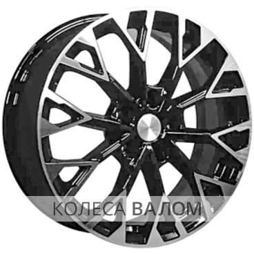 Khomen Wheels KHW1718 (Москвич 3) 7x17 5x108 ET40 54.1 Gray-FP